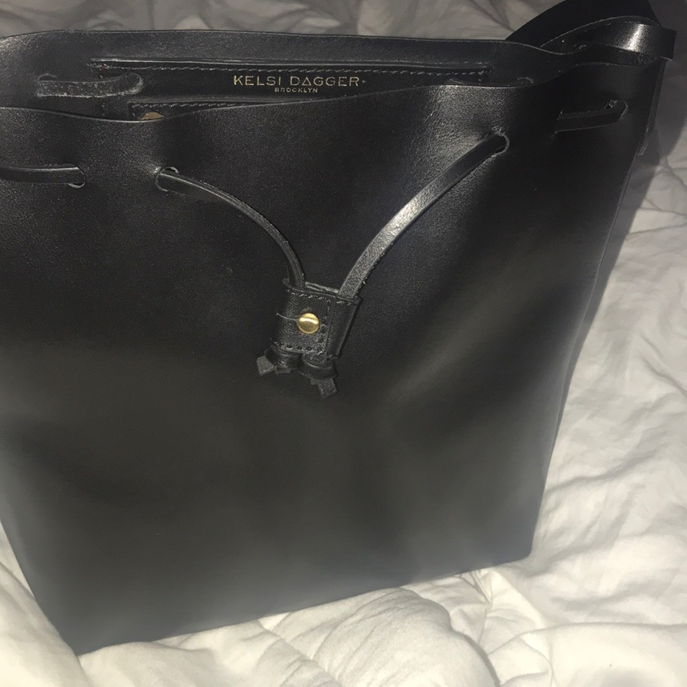 "Kelsi Dagger Brooklyn" bucket black bag